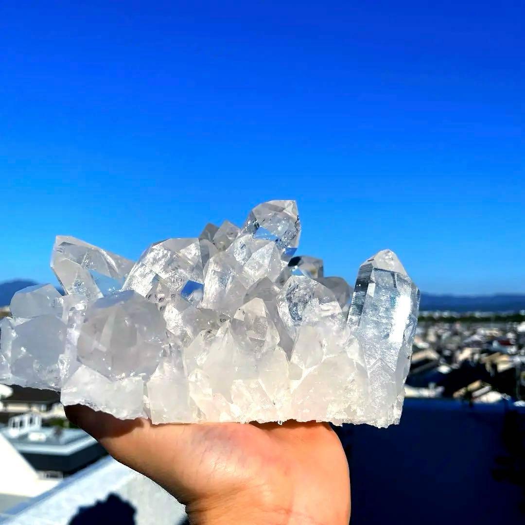 完璧❗️ アーカンソー　クラスター　天然石　水晶　原石　パワーストーン　クリスタル