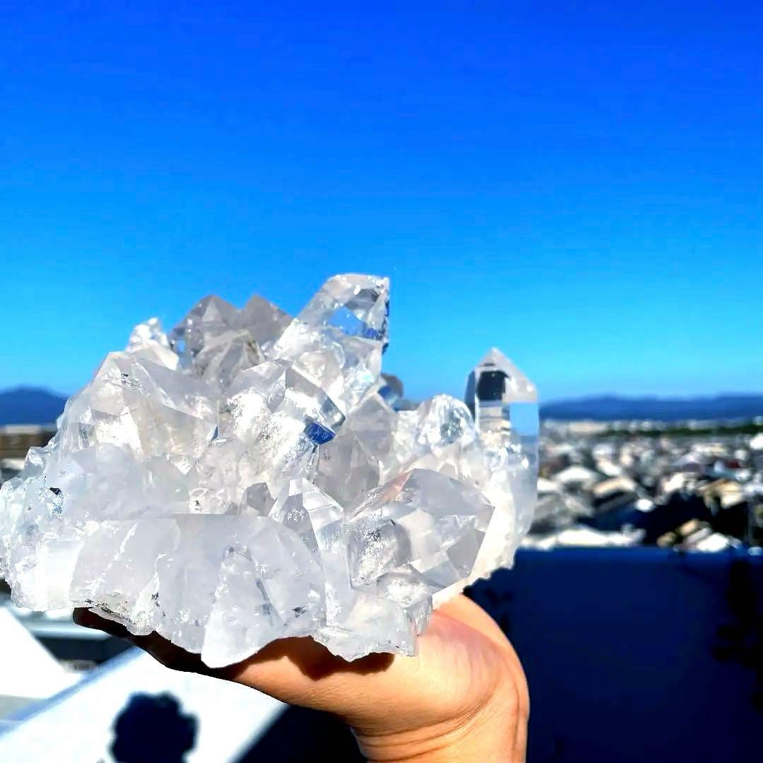 完璧❗️ アーカンソー　クラスター　天然石　水晶　原石　パワーストーン　クリスタル