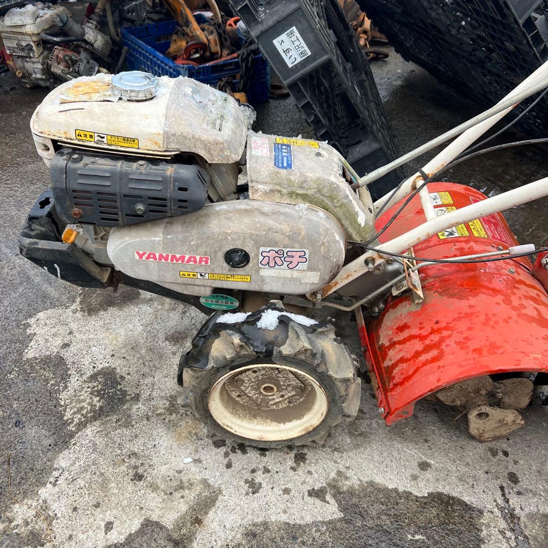 ヤンマー YANMAR 管理機　ポチ 圧縮があり