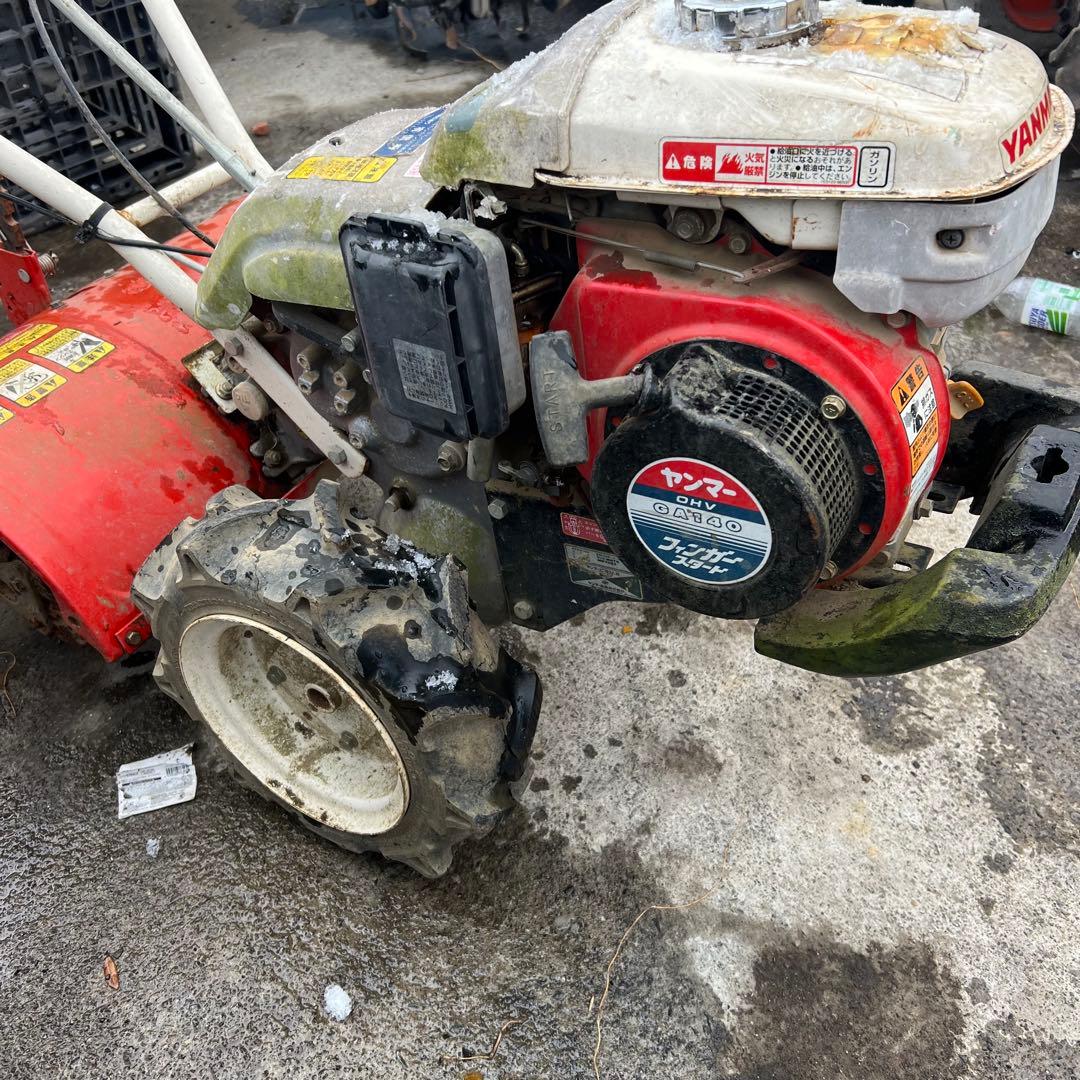 ヤンマー YANMAR 管理機　ポチ 圧縮があり