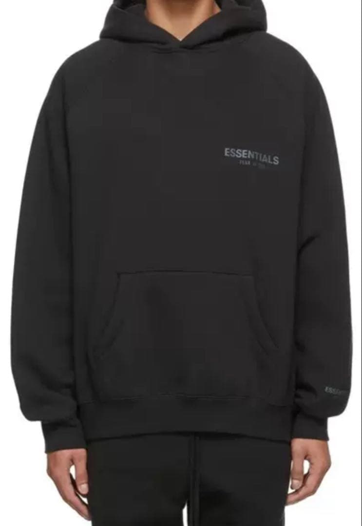 新品 エッセンシャルズ Essentials 綿男女兼用　防寒パーカー