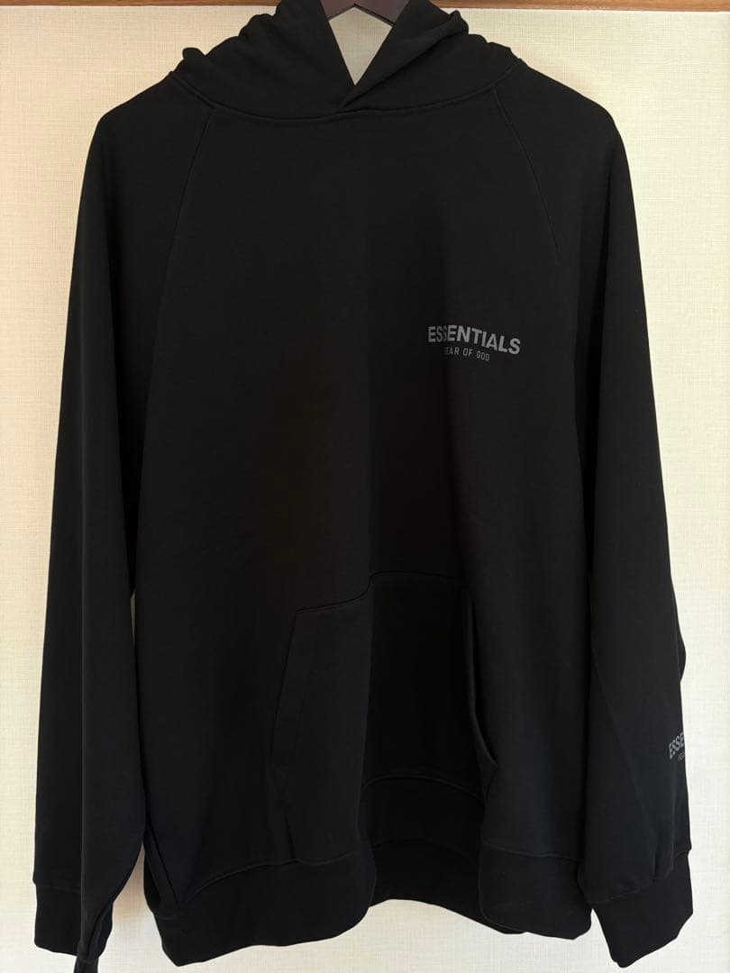 新品 エッセンシャルズ Essentials 綿男女兼用　防寒パーカー