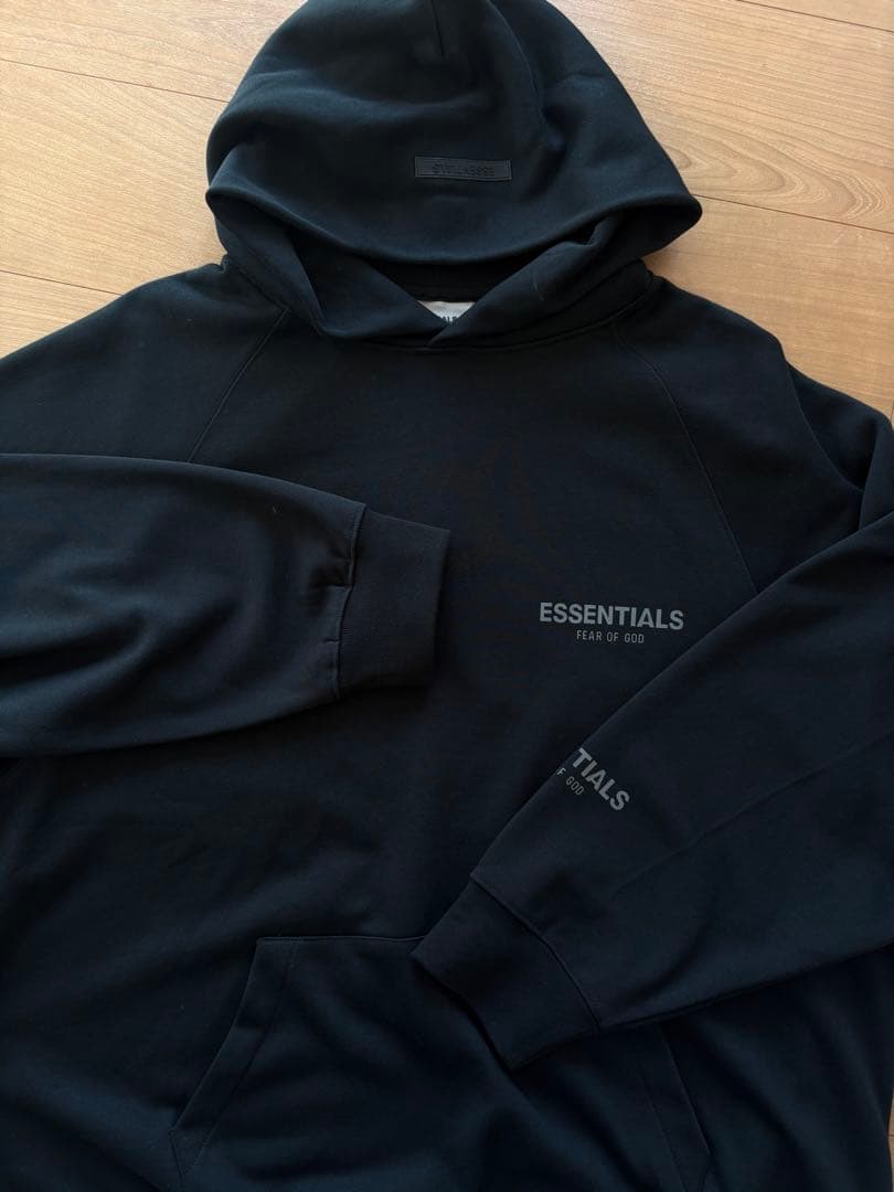 新品 エッセンシャルズ Essentials 綿男女兼用　防寒パーカー