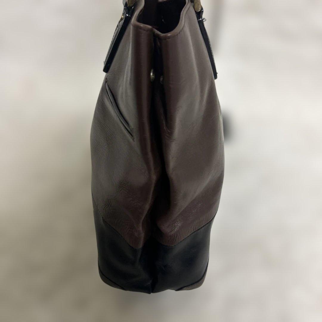 【美品】マスターピース　トートバッグ　Gloss ver.2　オールレザー