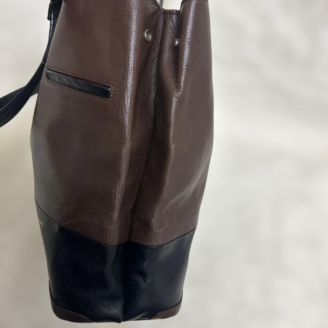 【美品】マスターピース　トートバッグ　Gloss ver.2　オールレザー
