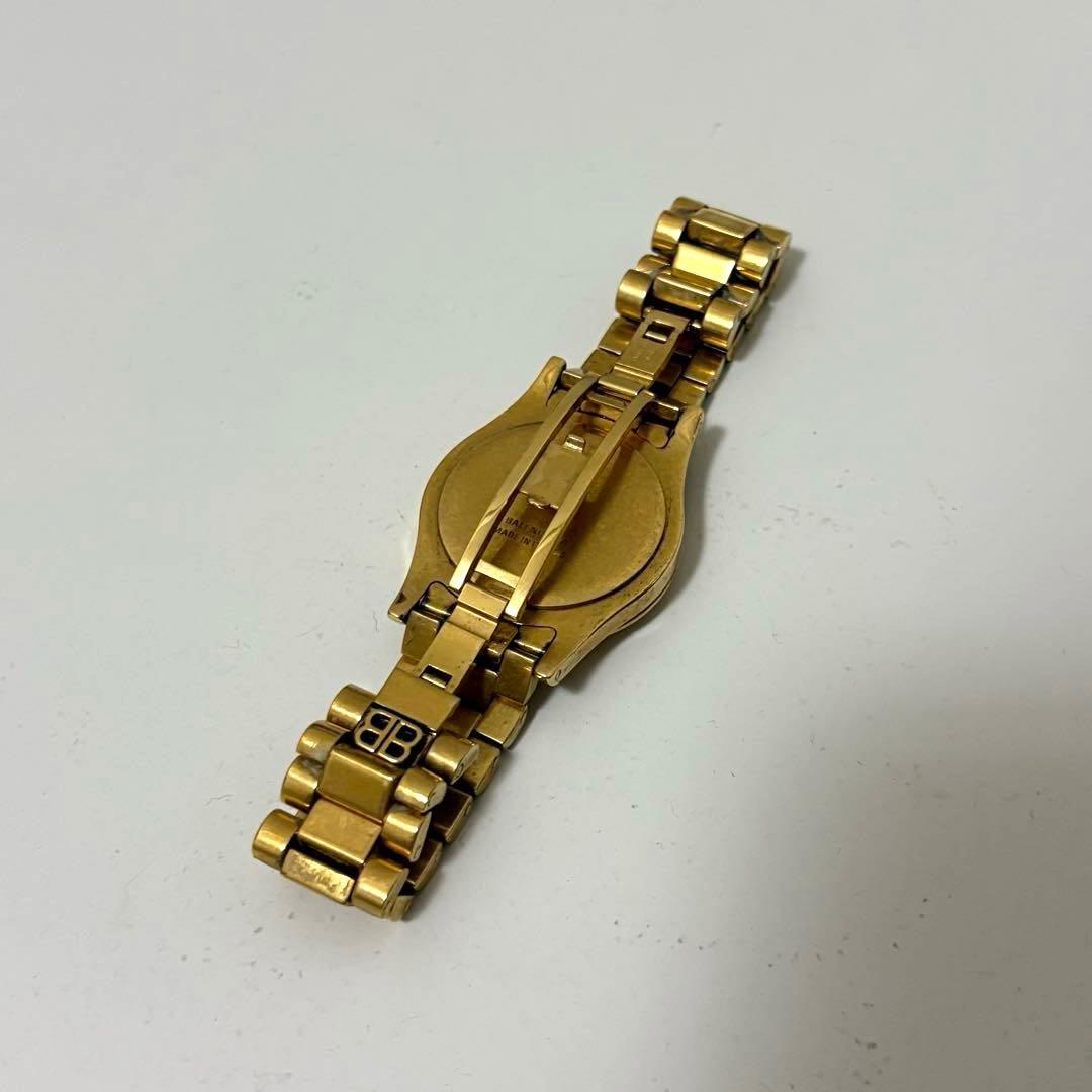 【格安】BALENCIAGA ゴールドブレスレット 時計風