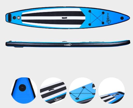 SUP12.5フィート人気型  2層構造  インフレータブル スタンドアップ