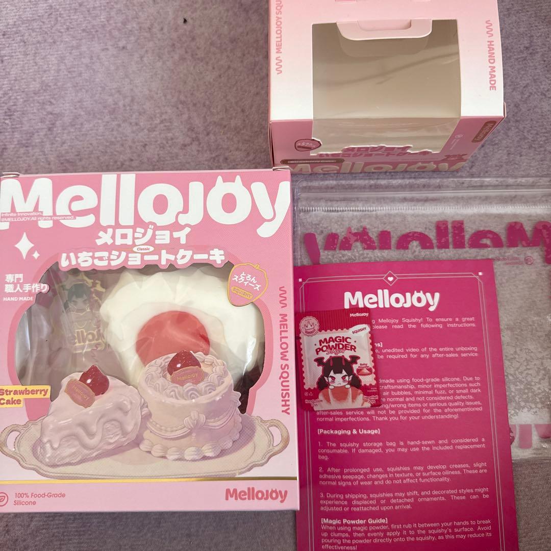 Mellojoy いちごショートケーキ スクイーズ