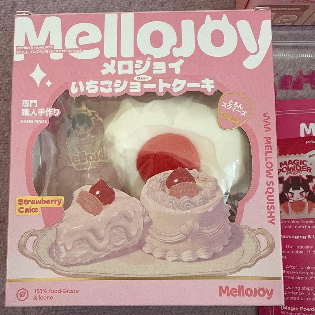 Mellojoy いちごショートケーキ スクイーズ