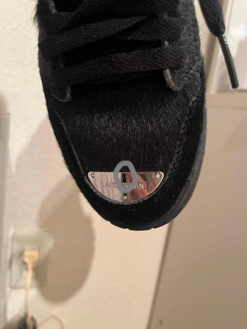 エ*ン様 NIKE AIR JORDAN 1 BROOKLYN LOW ブラック