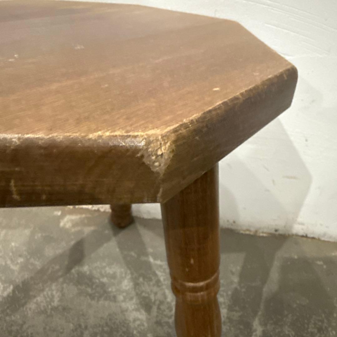 年末年始saleヴィンテージ　木製サイドテーブル　花台