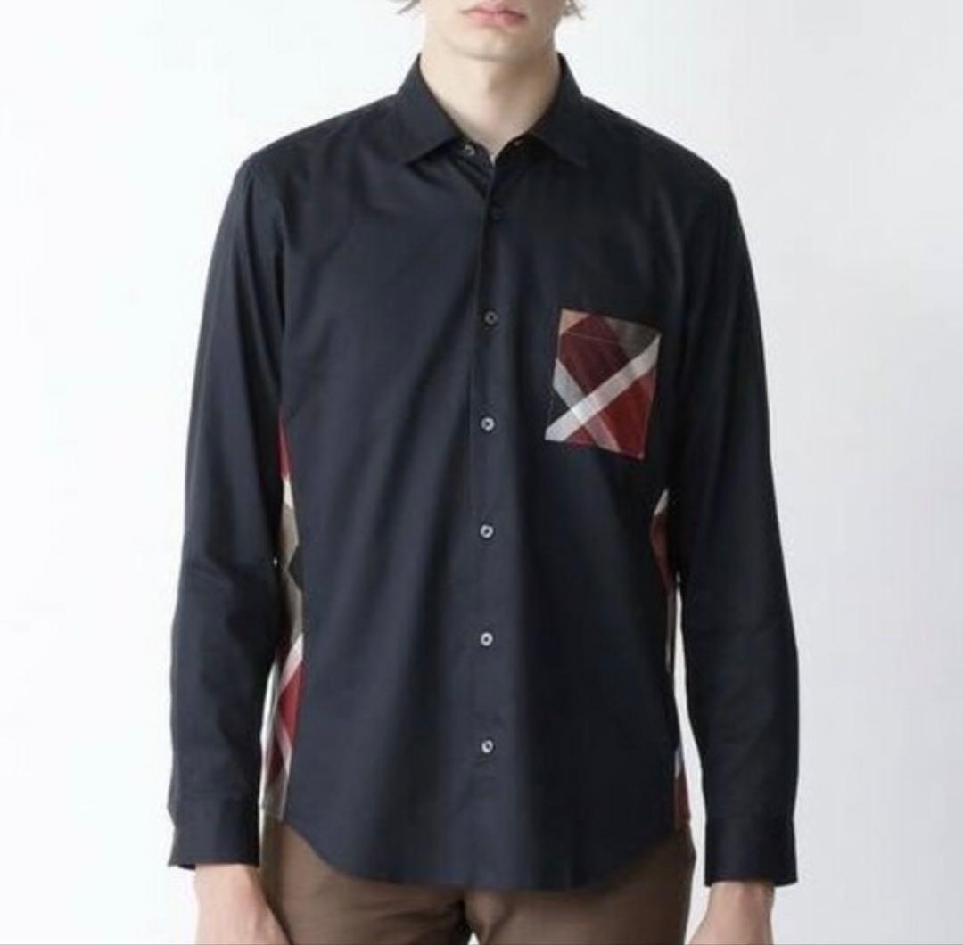 【高級】【L】BLACK LABEL CRESTBRIDGE シャツ メンズ