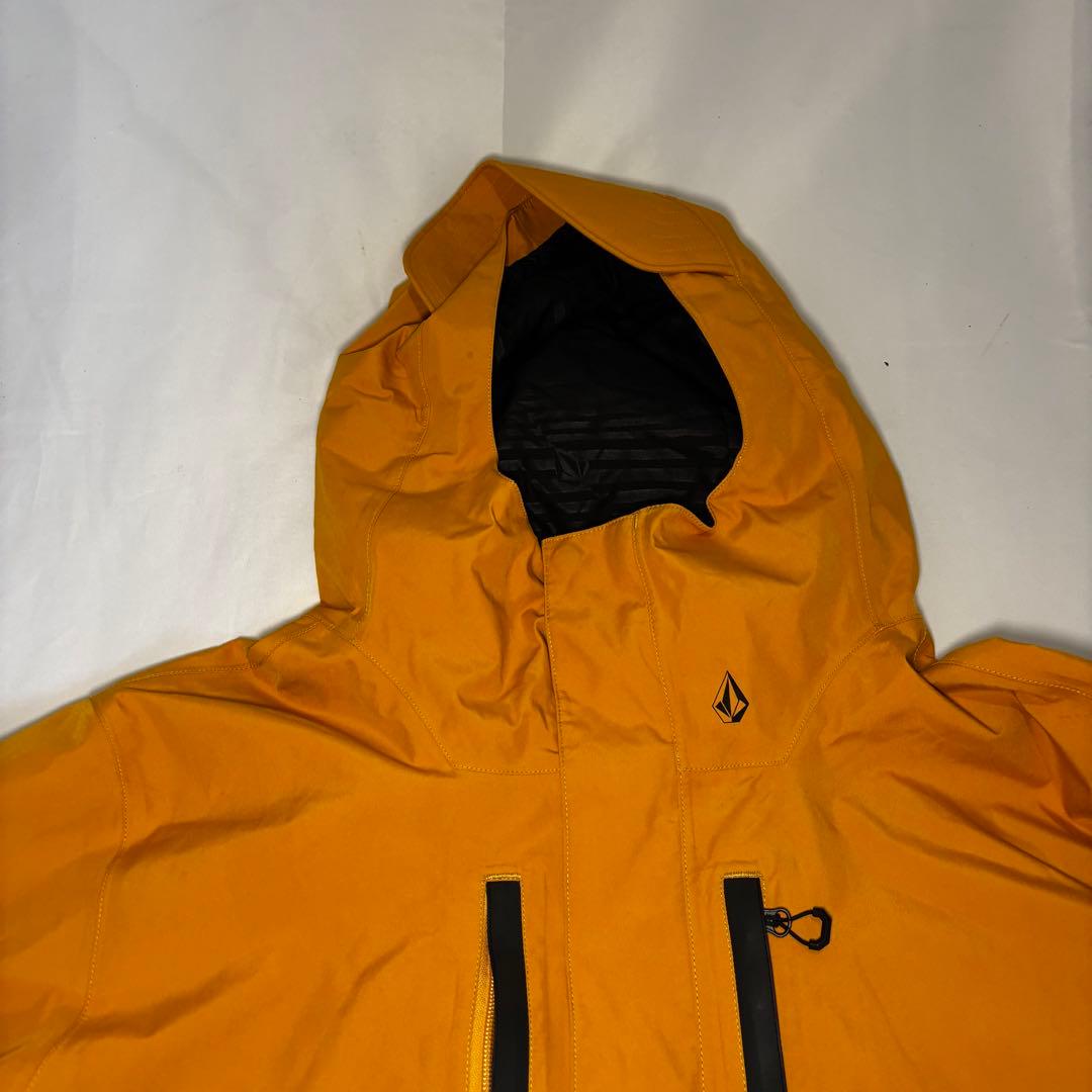 VOLCOM GORE-TEX ジャケット＆ビブパンツ Lサイズ　黄色