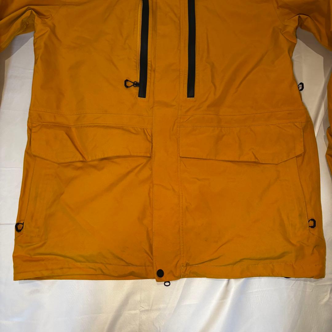 VOLCOM GORE-TEX ジャケット＆ビブパンツ Lサイズ　黄色