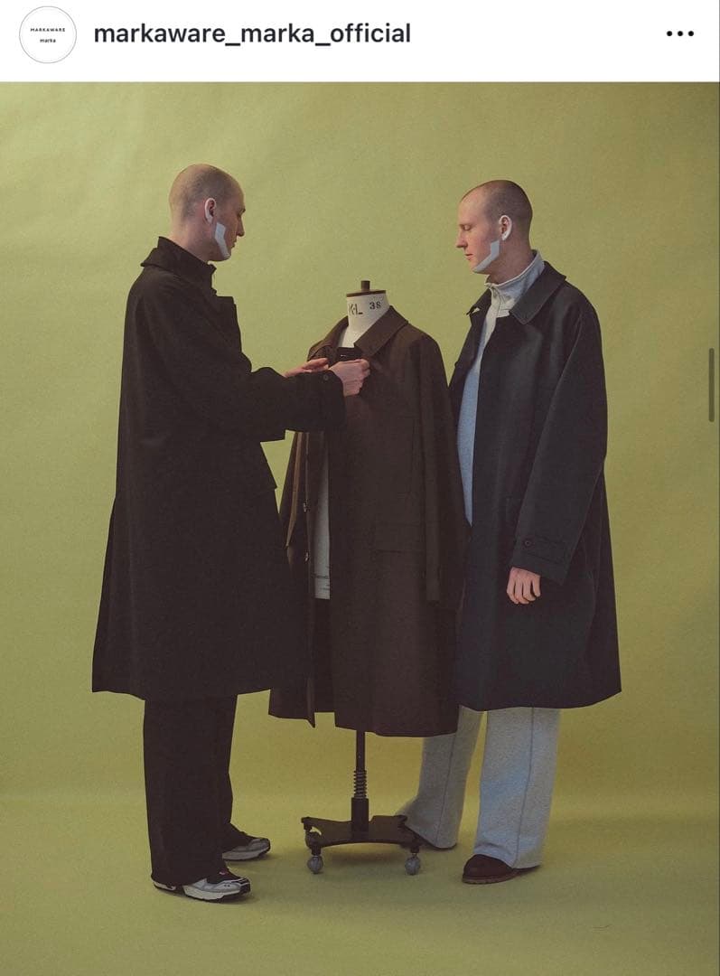 MARKAWARE オーガニックウールサバイバルクロス / ビックマックコート