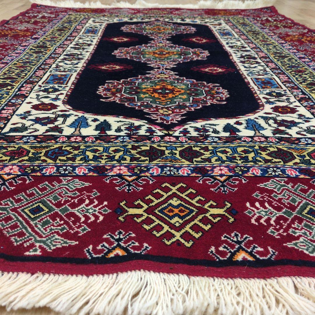 ペルシャ絨毯 新品 190x130 手織り クルド・産 persia