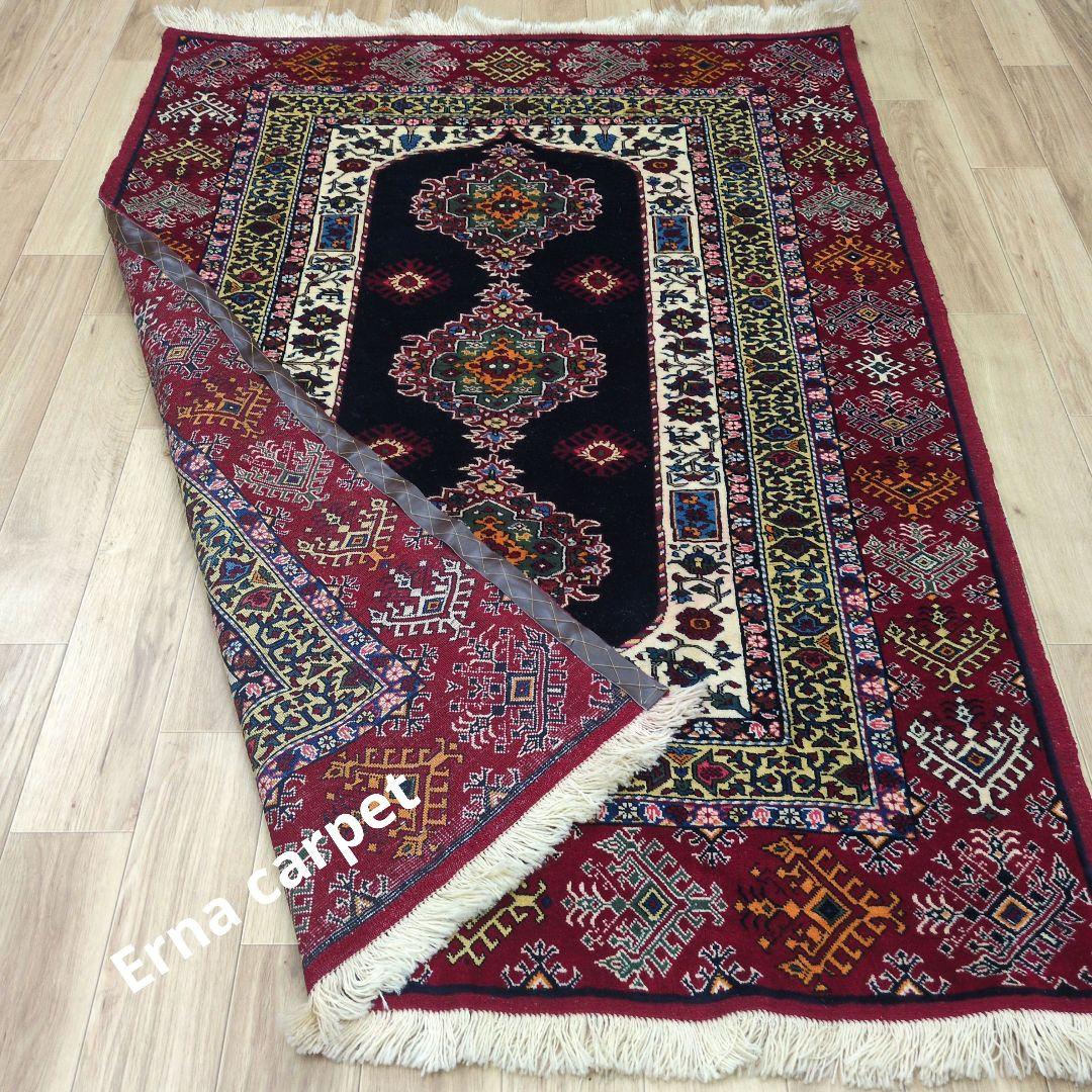ペルシャ絨毯 新品 190x130 手織り クルド・産 persia