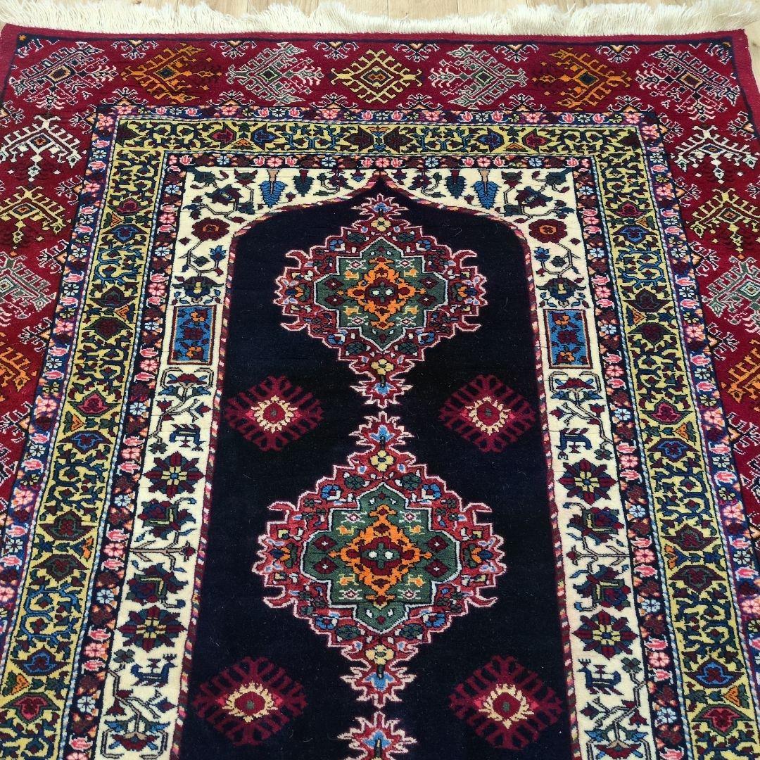 ペルシャ絨毯 新品 190x130 手織り クルド・産 persia