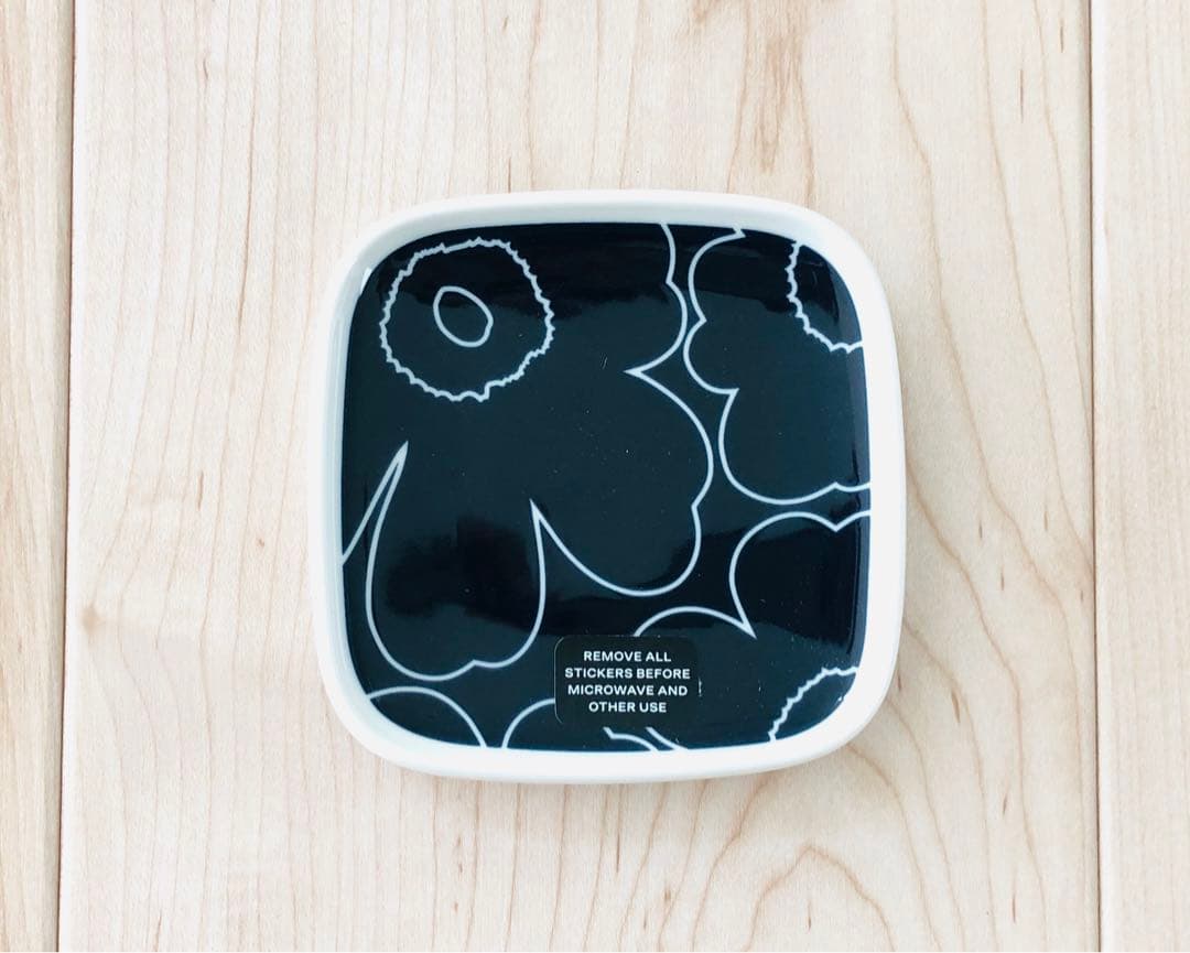 Marimekko unikko　ウニッコプレート　3枚セット