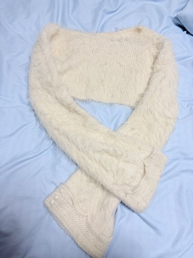 最終値下 新品andmary Aniya fluffy knit set