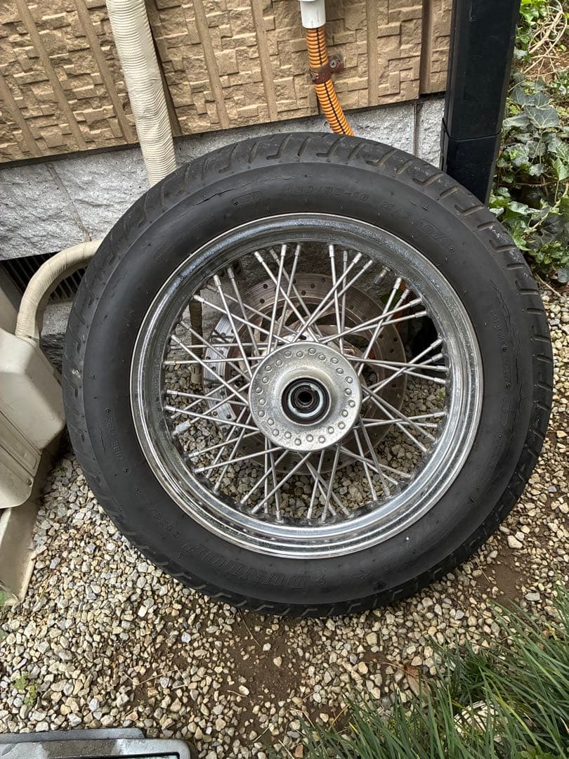 ドラッグスター400 (DS400) 16インチ スポークホイール・タイヤセット