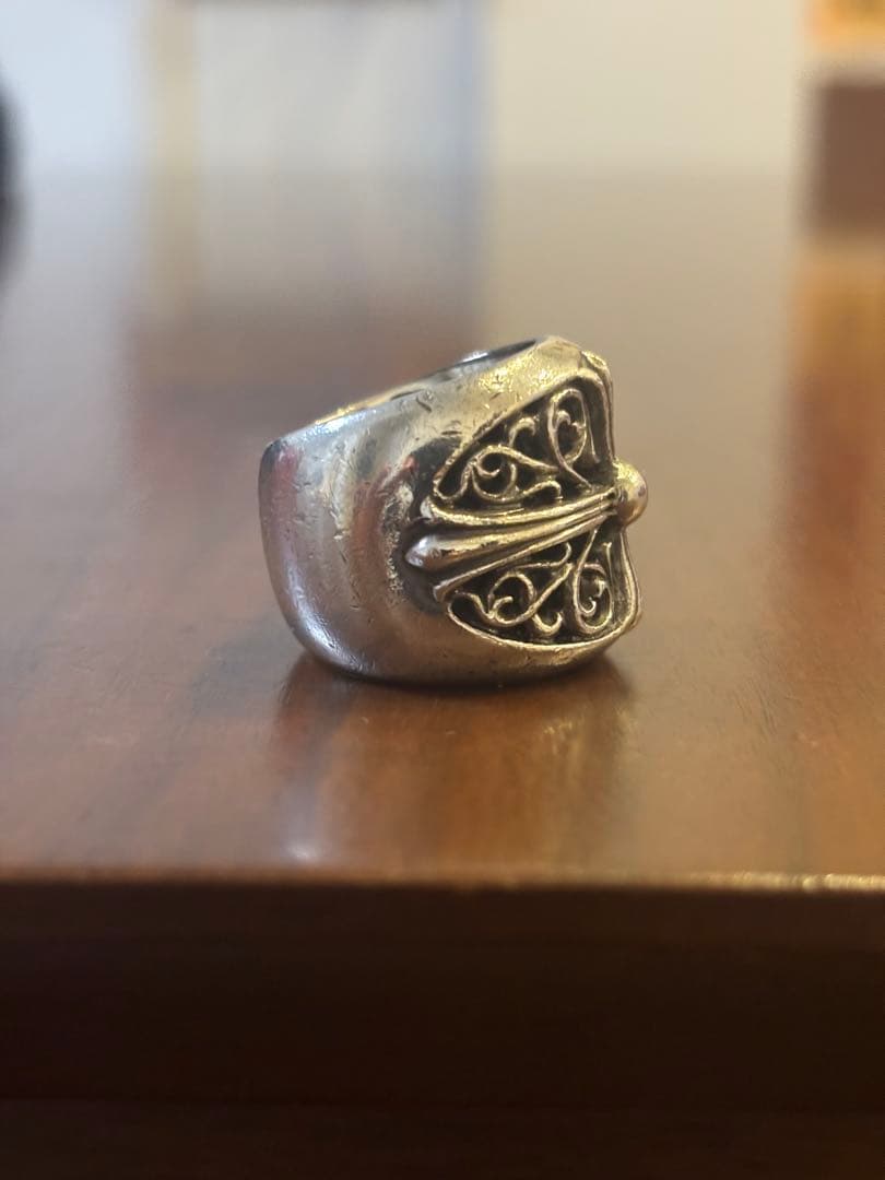 クロムハーツ クラシックオーバルクロスリング 19号CHROME HEARTS