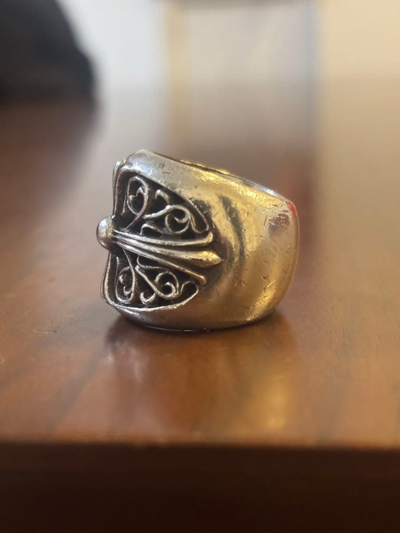 クロムハーツ クラシックオーバルクロスリング 19号CHROME HEARTS