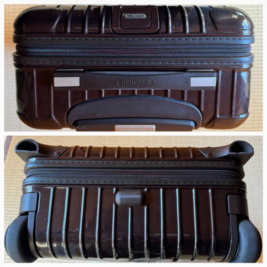 RIMOWAリモワ サルサデラックス（チョコレートブラウン）33㍑機内持込サイズ
