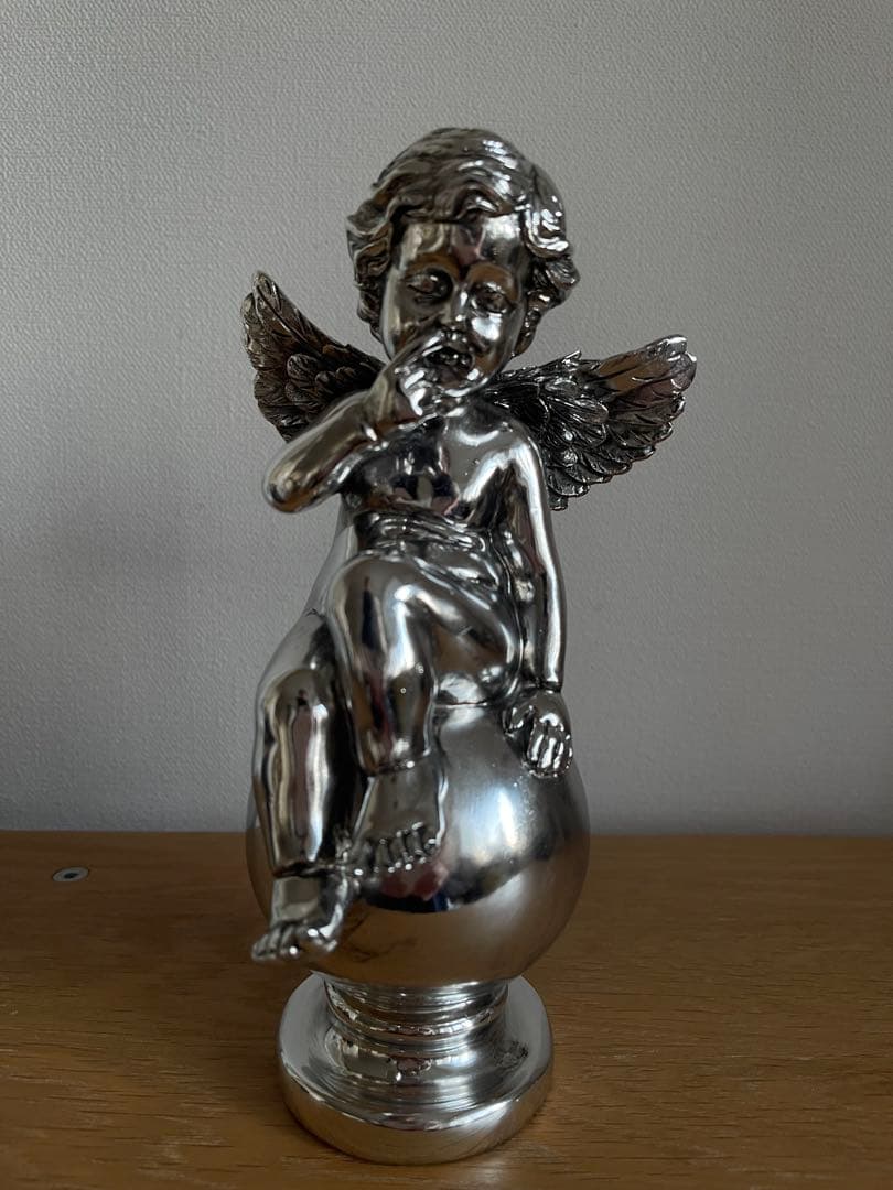 【値下げ】サラグレース Lene Bjerre 天使 シルバー 置物 北欧雑貨