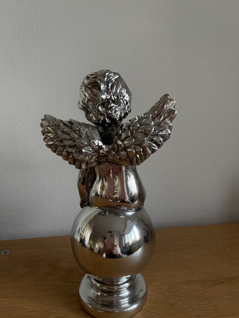 【値下げ】サラグレース Lene Bjerre 天使 シルバー 置物 北欧雑貨