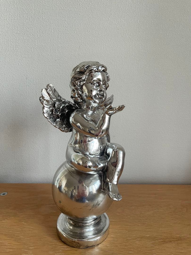 【値下げ】サラグレース Lene Bjerre 天使 シルバー 置物 北欧雑貨