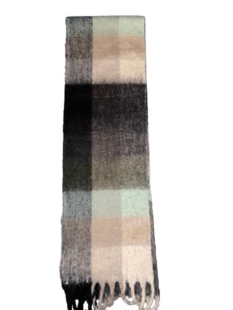 ACNE STUDIOS モヘヤチェックスカーフ