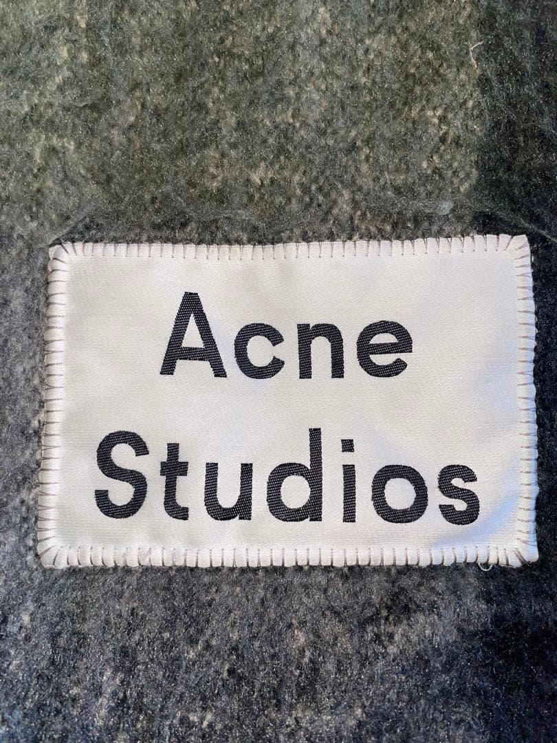 ACNE STUDIOS モヘヤチェックスカーフ