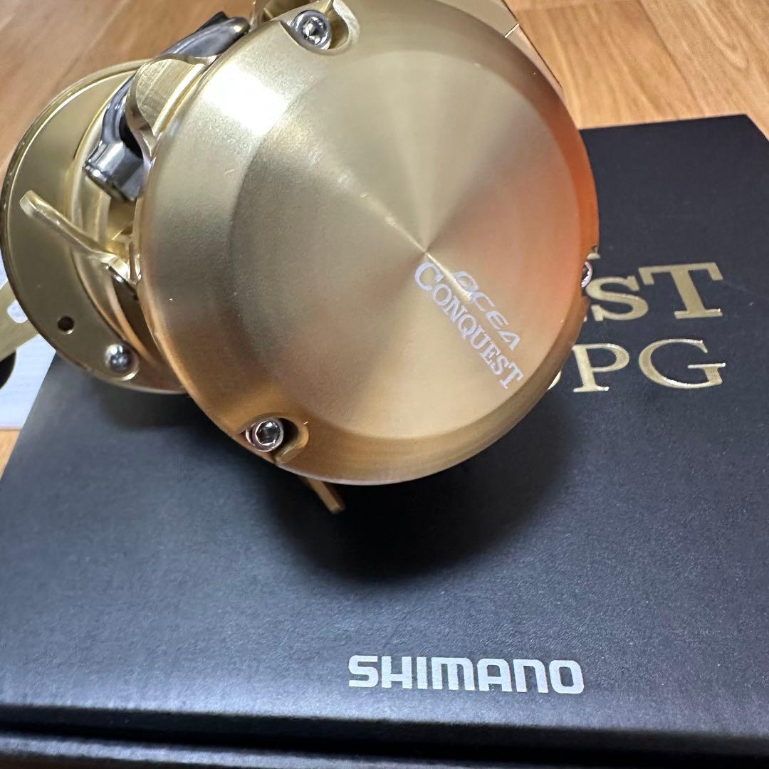 美品　オシアコンクエスト CT 200PG リブレハンドル付き