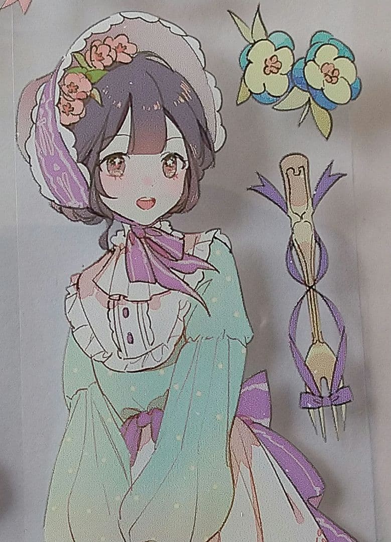 J69＃碩碩(PET)差只小恐竜切り売り海外人物マステ女の子