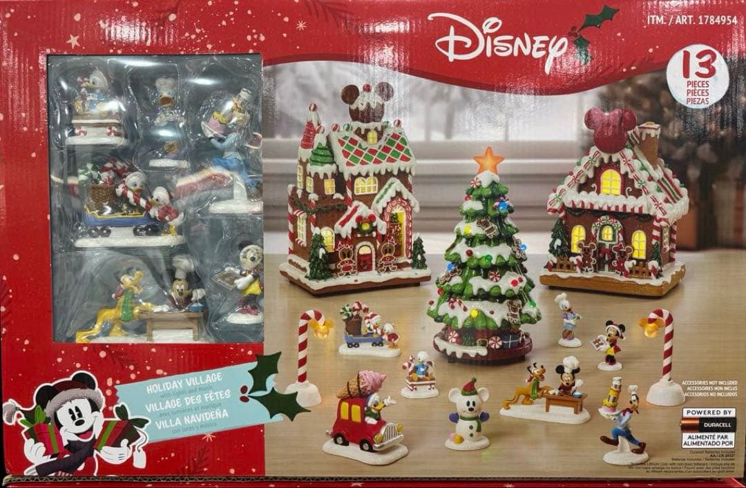 コストコ　ディズニー クリスマス ヴィレッジ　新品未開封　2025 最安値