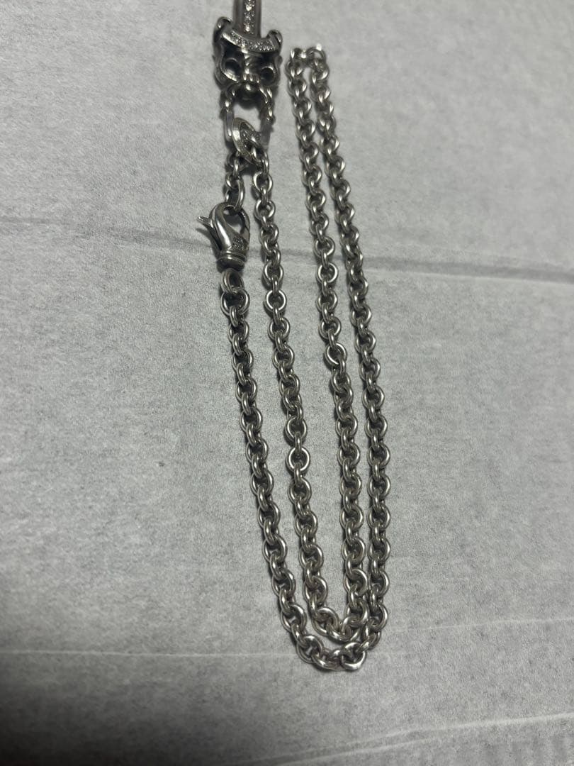 CHROME HEARTS ダガーペンダント　NEチェーン18インチ