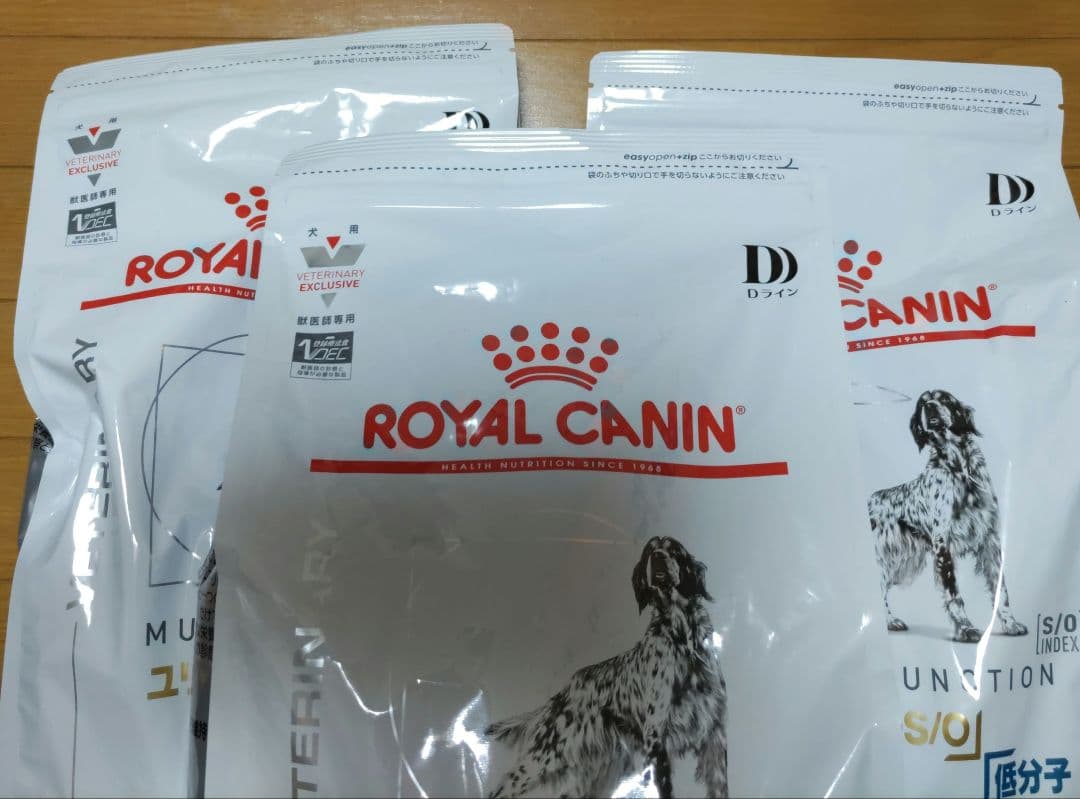  CANIN ユリナリー S/O 低分子プロテイン3kg　✕3袋