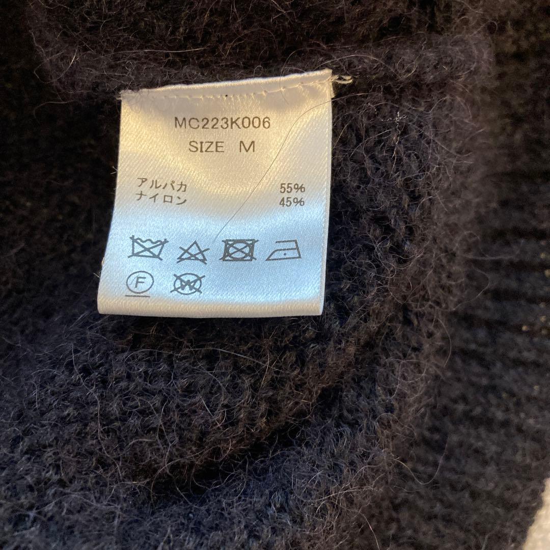 トップス 71MICHAEL EROSION ARGYLE KNIT CARDIGAN