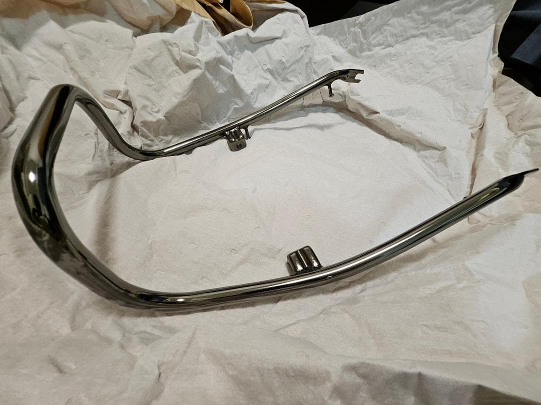 【新品未使用】YAMAHA SR400用 ブラッククロームメッキセット