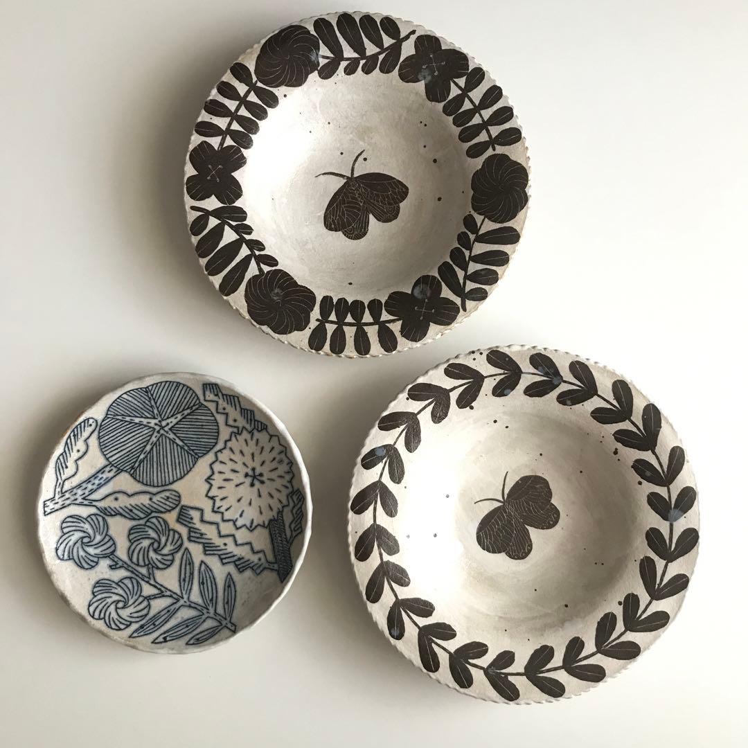 鹿児島睦　作家　平皿　器　陶器　食器