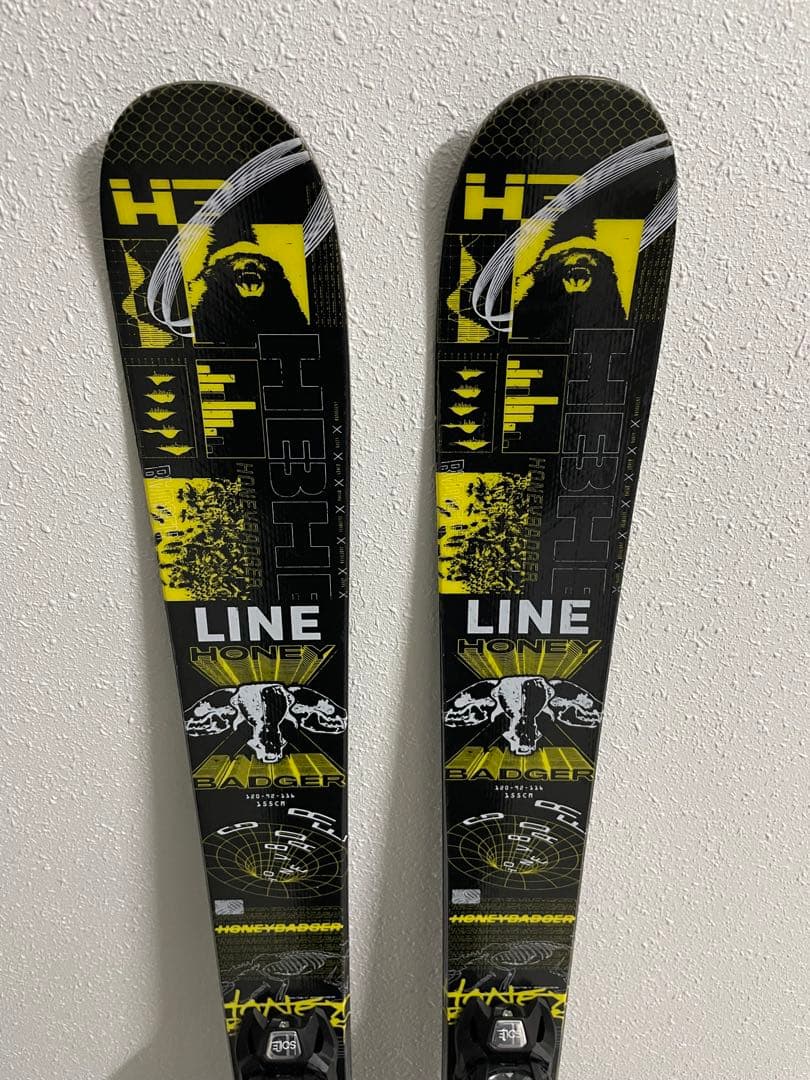 【美品】LINE HONEY BADGER 155cm(ライン ハニーバジャー)
