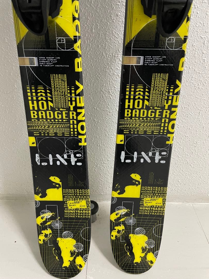 【美品】LINE HONEY BADGER 155cm(ライン ハニーバジャー)