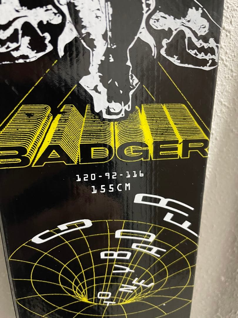 【美品】LINE HONEY BADGER 155cm(ライン ハニーバジャー)