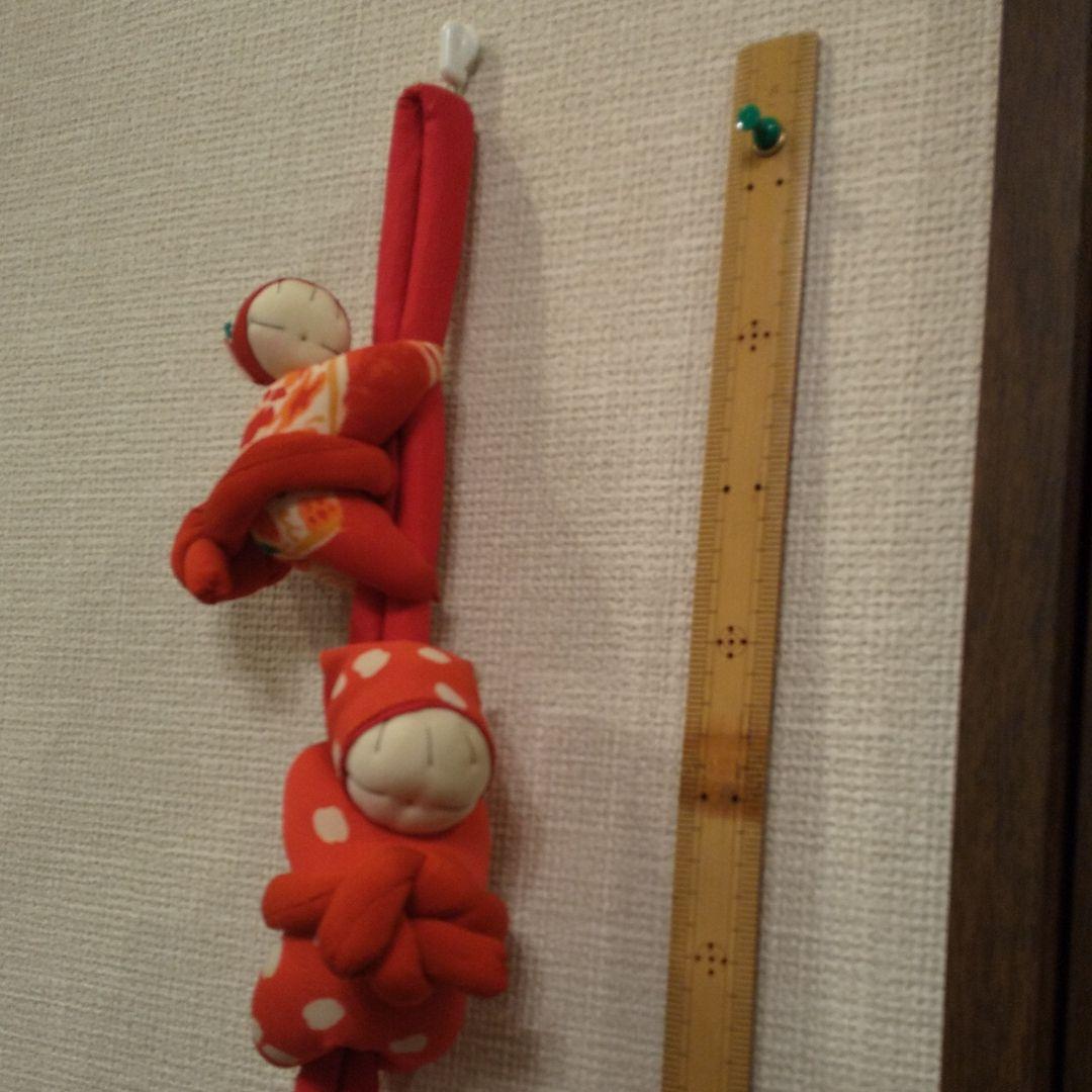 ハンドメイド  吊るし人形  ちりめん細工