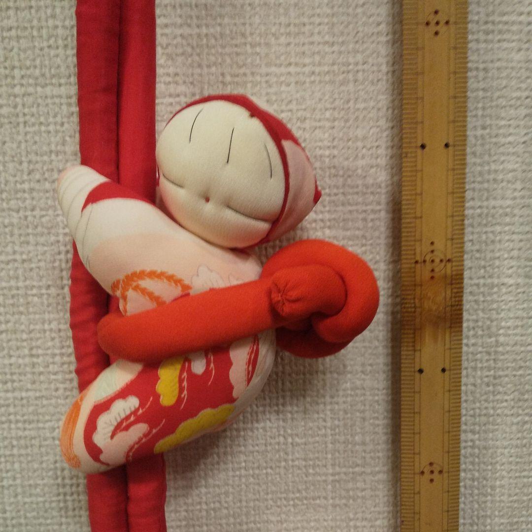 ハンドメイド  吊るし人形  ちりめん細工