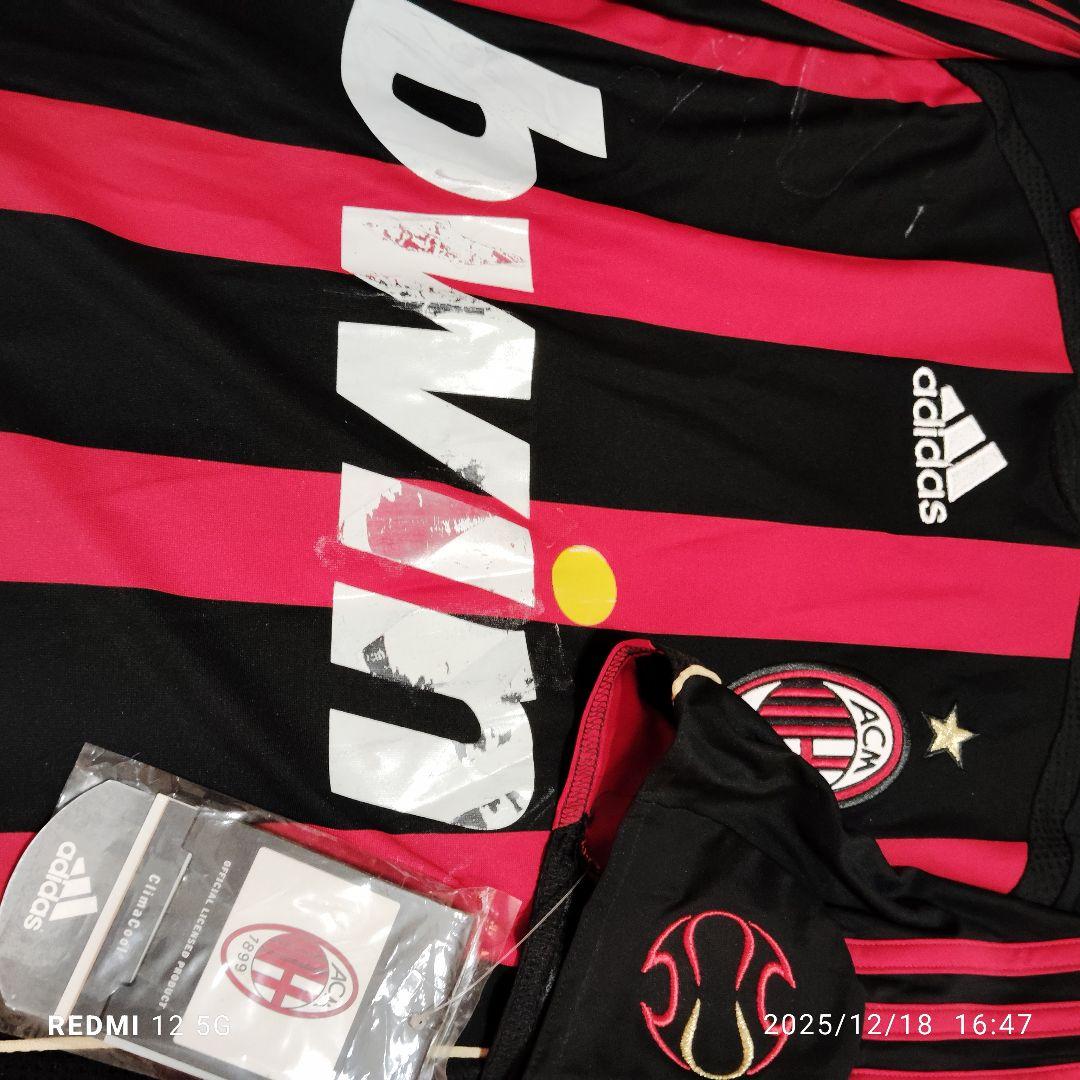 ACミラン 2006、2007ユニフォームKAKA 22番CL優勝シーズンモデル