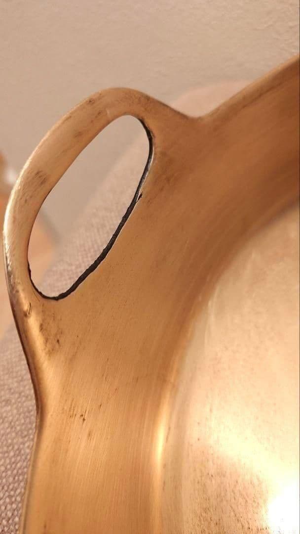 希少 有次 平井鋳造所 32cm 砲金 天ぷら鍋