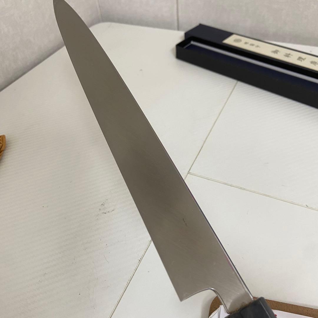 新品・未使用⭐️ 堺菊守 V10 カスミ 鏡面 柳刃包丁 270mm 和包丁