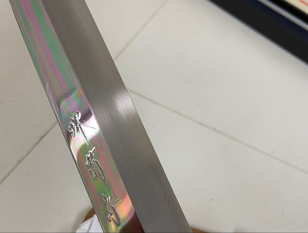 新品・未使用⭐️ 堺菊守 V10 カスミ 鏡面 柳刃包丁 270mm 和包丁